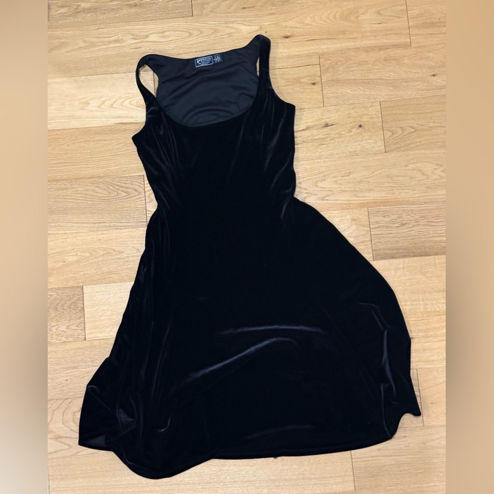 American Living Black Dress with Logo Tag
